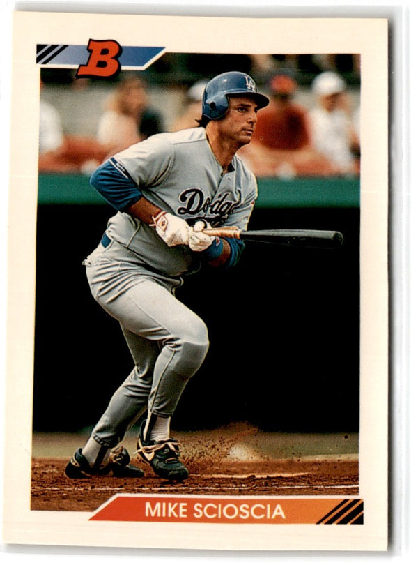 1992 Bowman Mike Scioscia #368