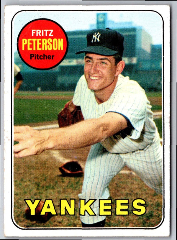 1969 Topps Fritz Peterson #46