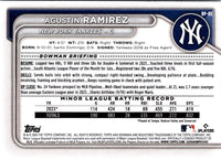 2024 Bowman Prospects Agustin Ramirez #BP-85