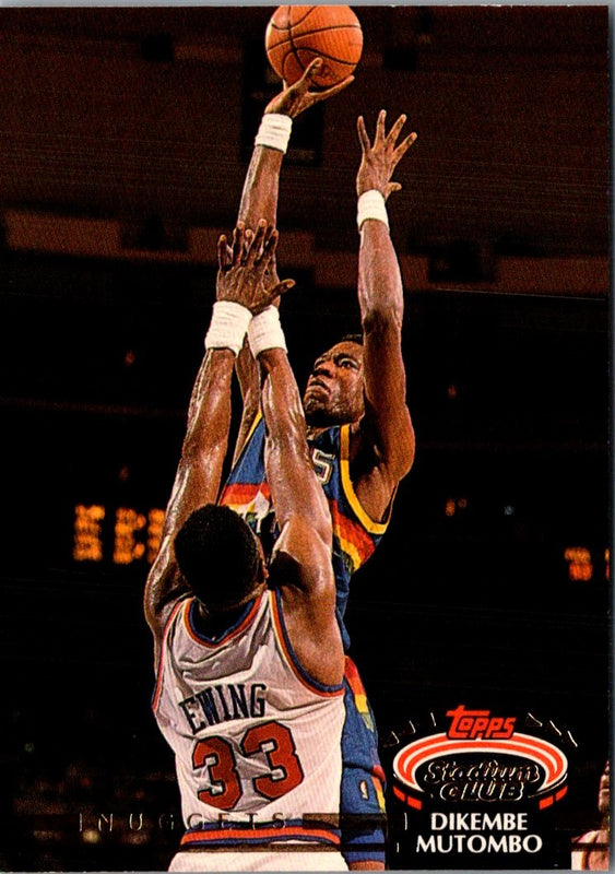 1992 Stadium Club Members Only Dikembe Mutombo #273