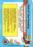 1991 Topps Vancouver Canucks