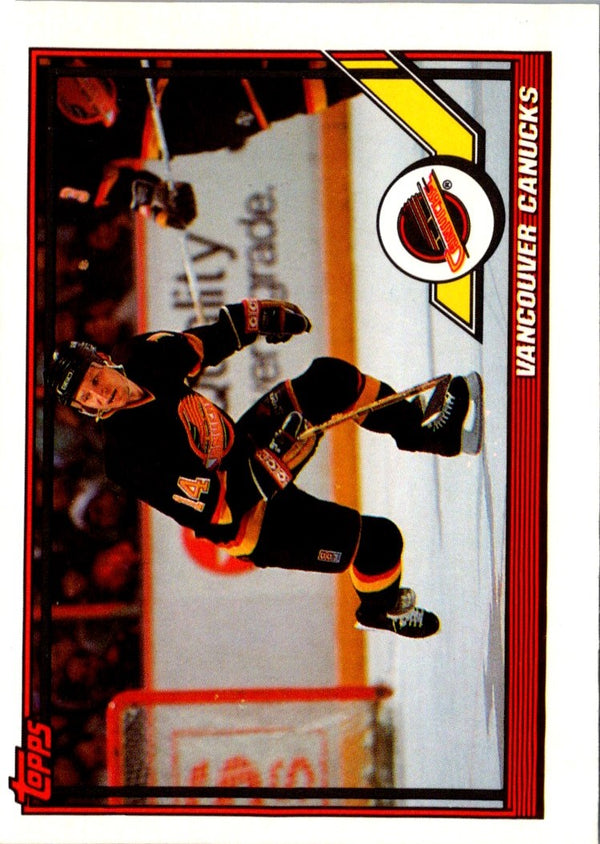 1991 Topps Vancouver Canucks #242