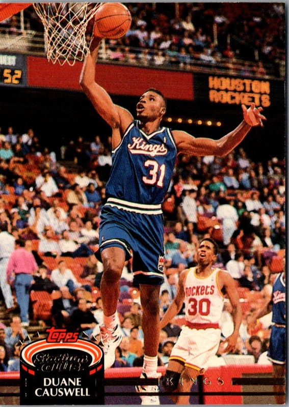 1992 Stadium Club Members Only Duane Causwell #262