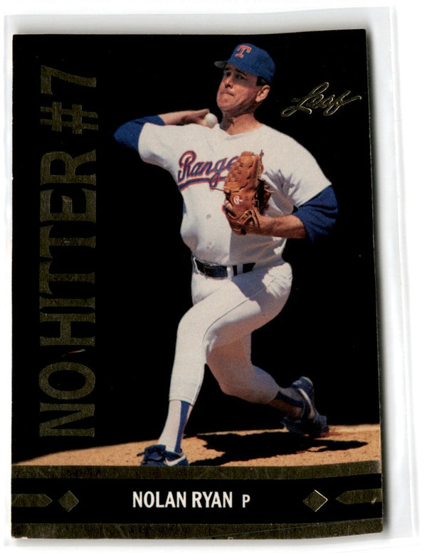 1991 Pacific Nolan Ryan Texas Express I 7th No Hitter - Nolan Ryan #6