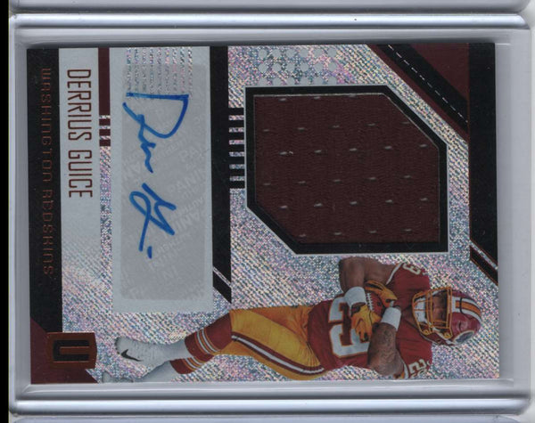 2018 Panini Flawless Collegiate Derrius Guice #29 Autograph