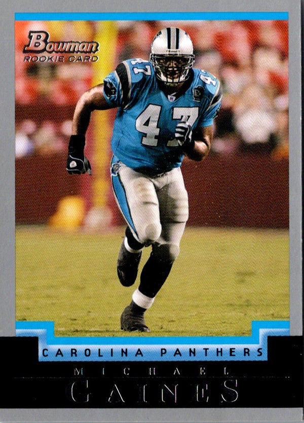 2004 Bowman Michael Gaines #273 Rookie