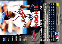 1996 Pinnacle Foil Jermaine Dye #375