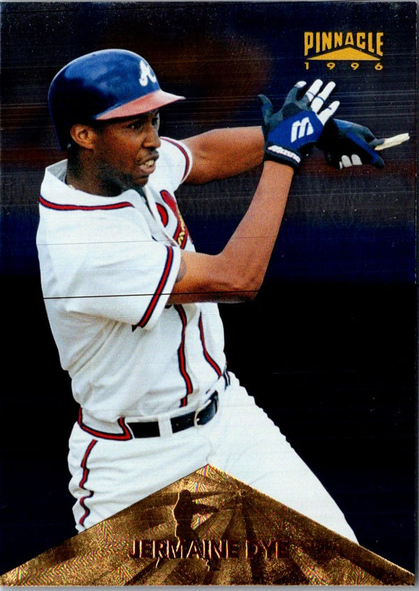 1996 Pinnacle Foil Jermaine Dye #375