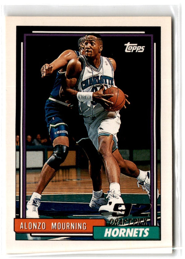 2001 Fleer Exclusive Alonzo Mourning #6