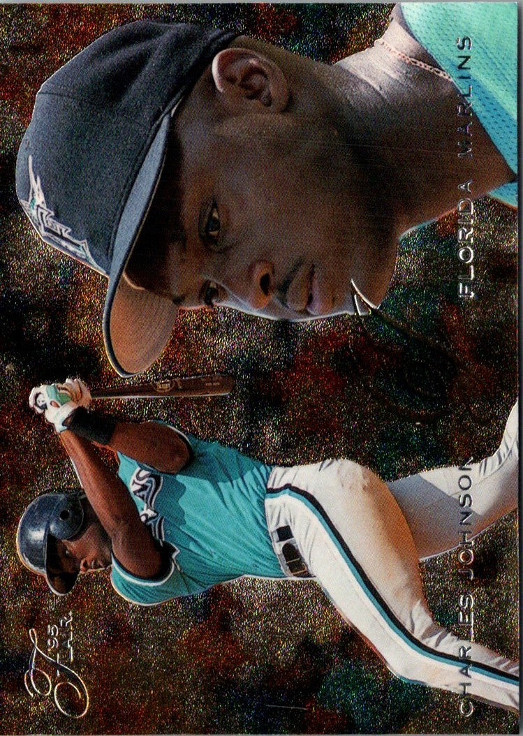 1995 Flair Charles Johnson