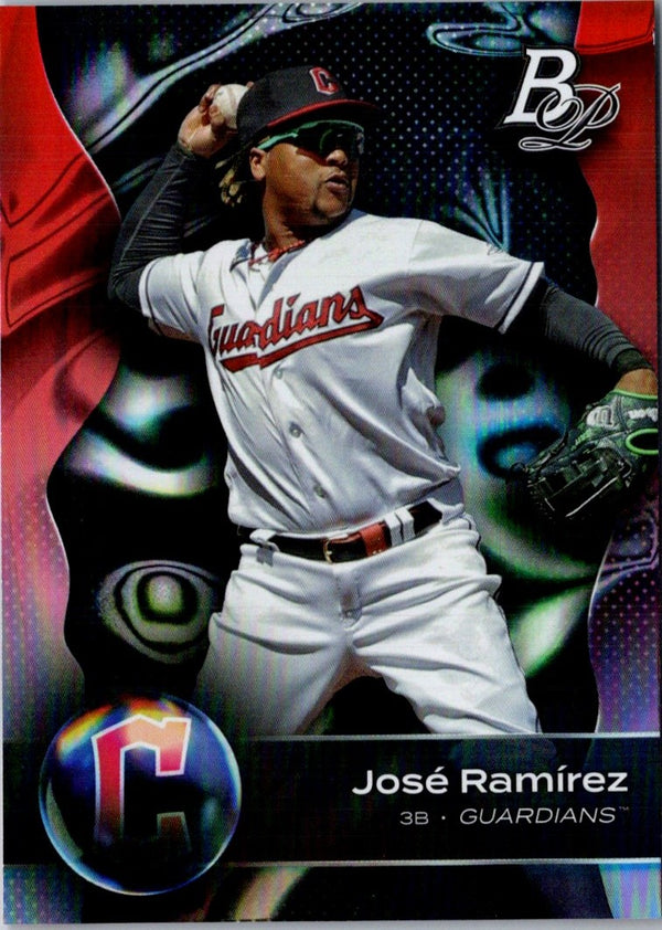 2023 Bowman Platinum JosÃ© RamÃ­rez #95