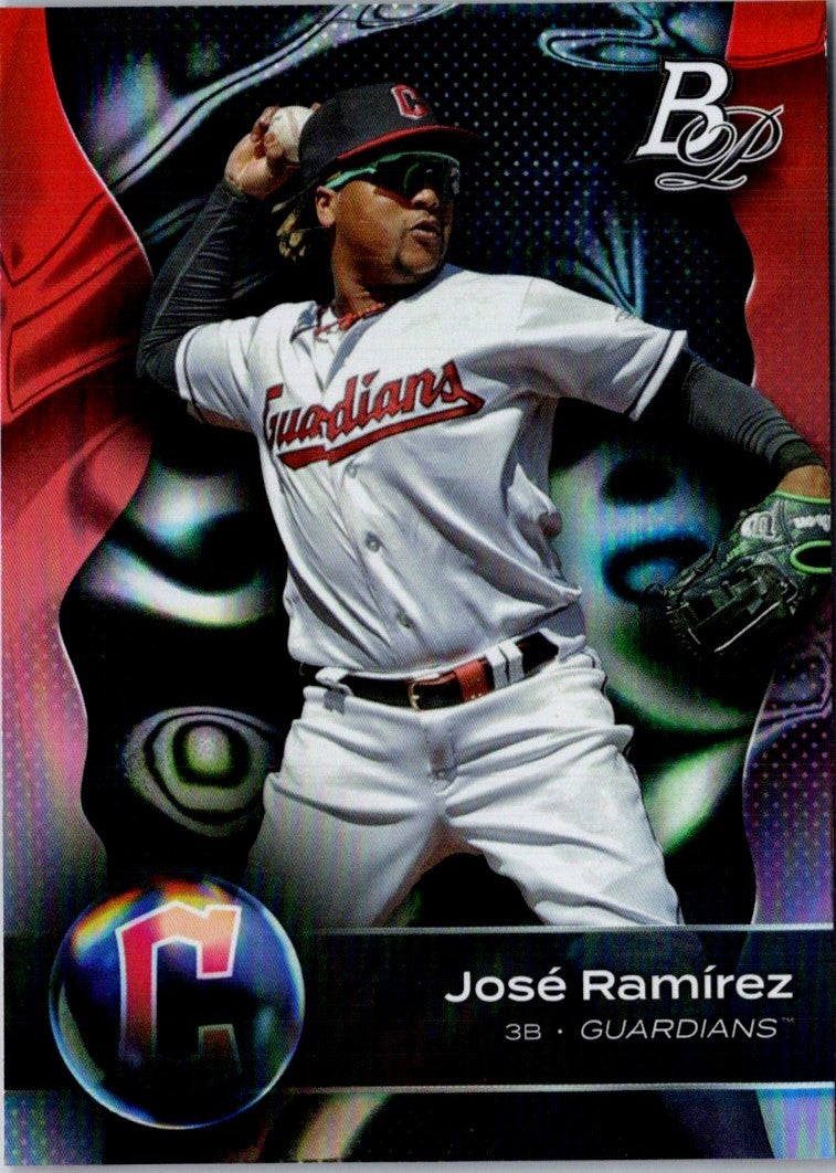 2023 Bowman Platinum JosÃ© RamÃ­rez