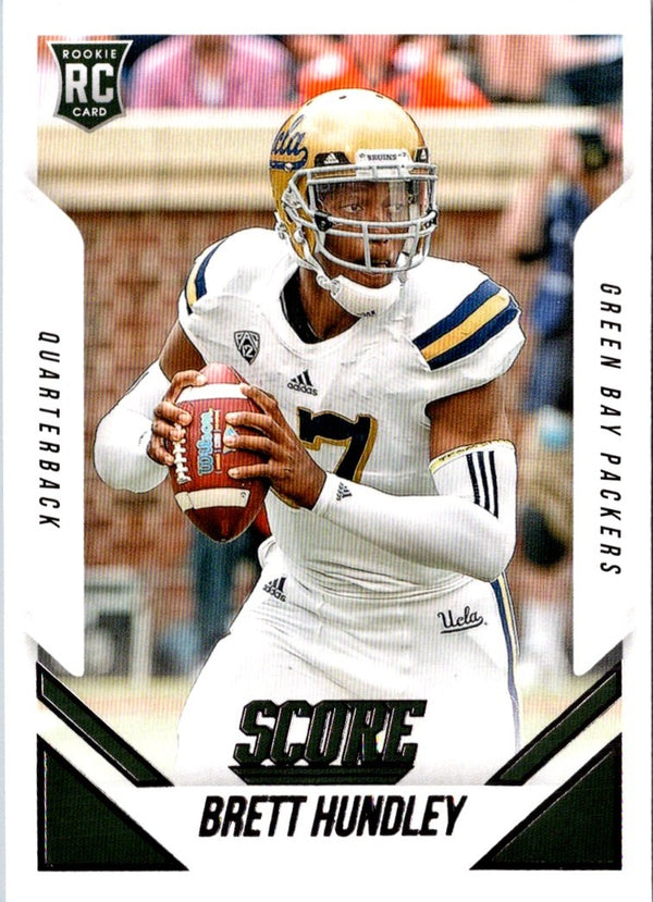 2015 Score Brett Hundley #369 Rookie