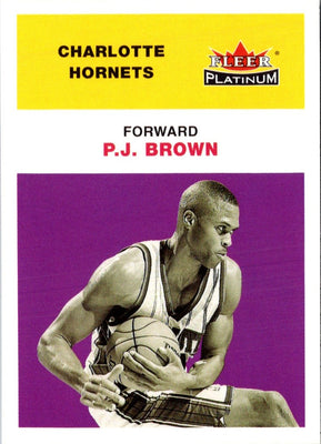 2001 Fleer Platinum P.J. Brown #179
