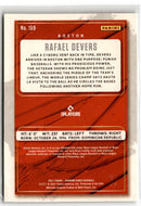 2021 Panini Diamond Kings Red Frame Rafael Devers