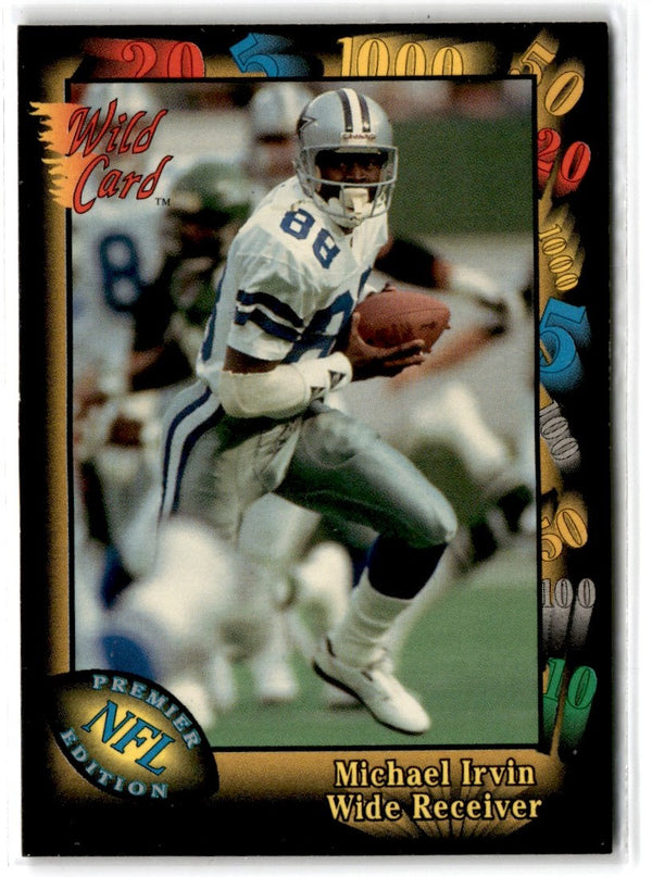 1992 Topps 1000 Yard Club Gold Michael Irvin #3