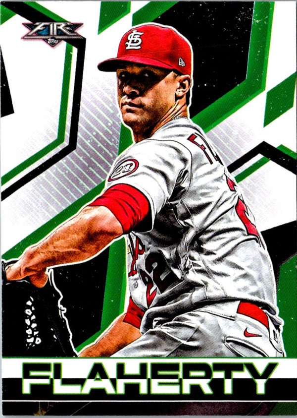 2021 Topps Fire Jack Flaherty #196