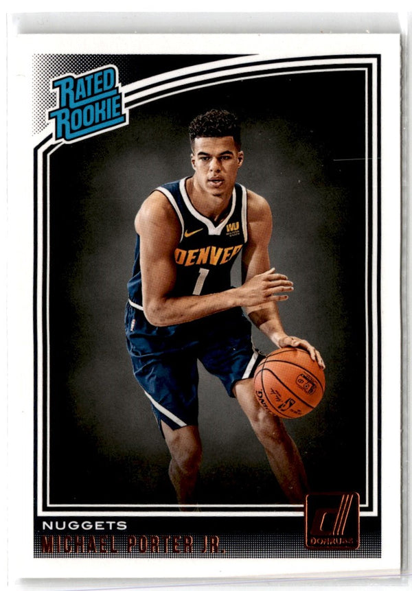 2018 Donruss Michael Porter Jr. #182 Rookie