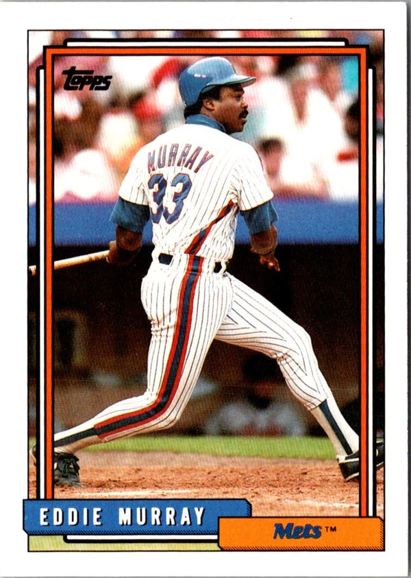 1992 Topps Traded Eddie Murray #79T