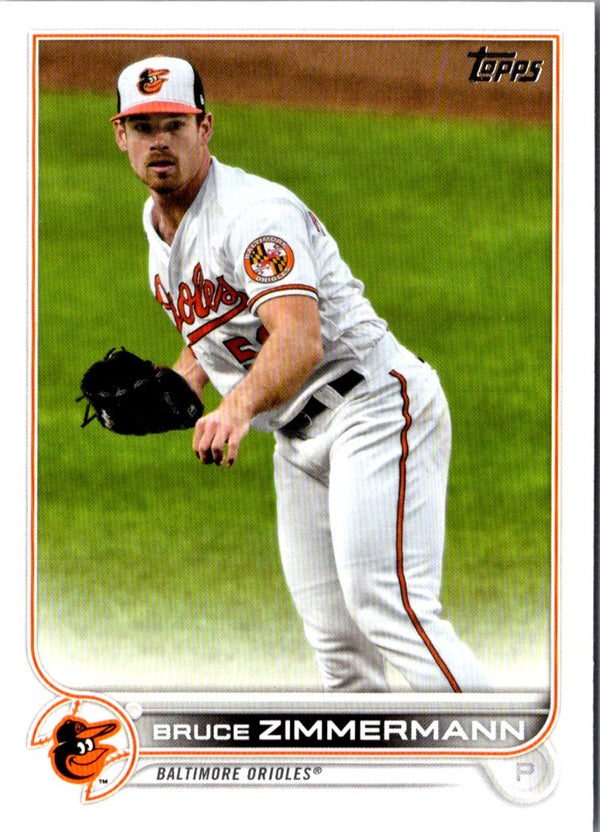 2022 Topps Bruce Zimmermann #157