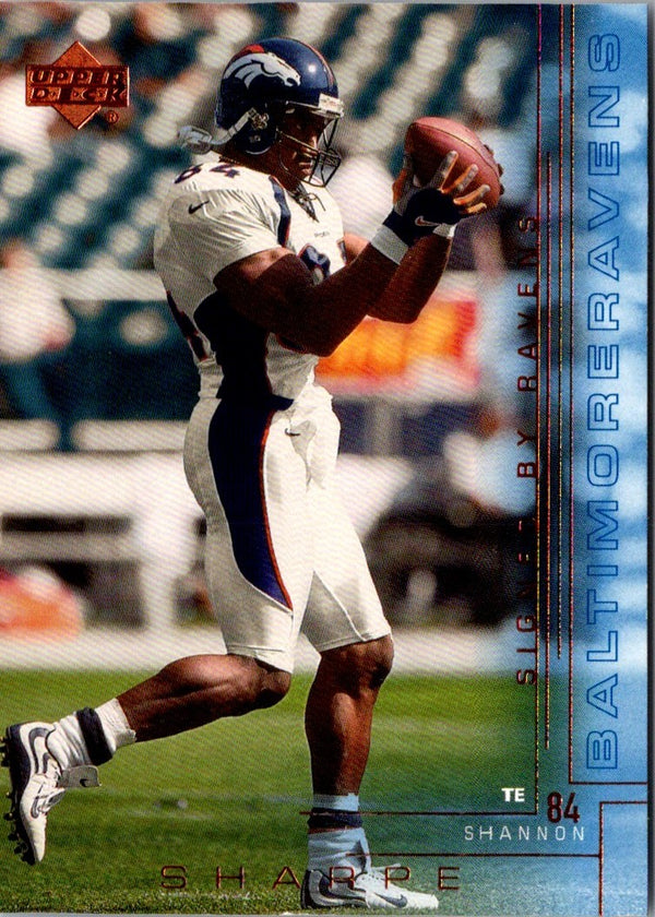 2000 Upper Deck Shannon Sharpe #22