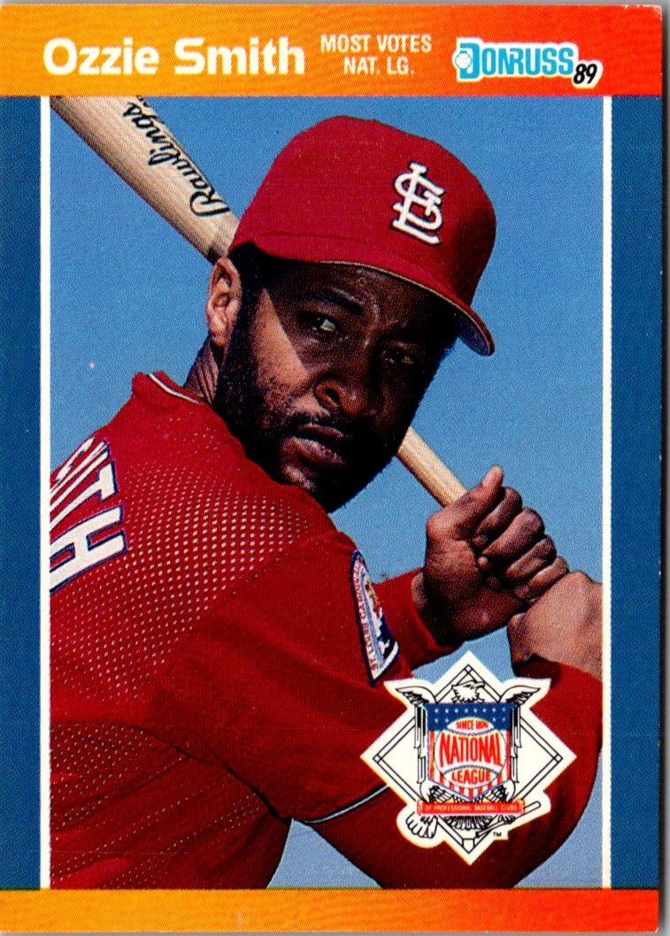 1989 Donruss All-Stars Ozzie Smith