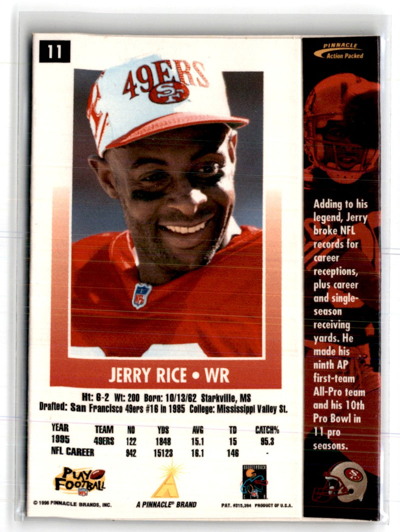 1997 Pinnacle X-Press Jerry Rice