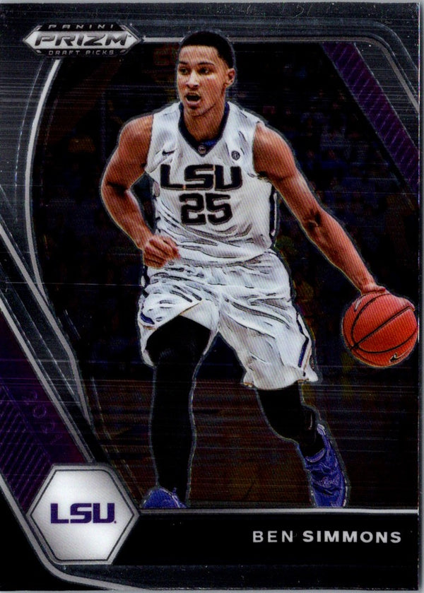 2021 Panini Prizm Draft Picks Blue Ben Simmons #71