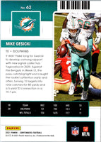 2021 Panini Contenders Mike Gesicki #62