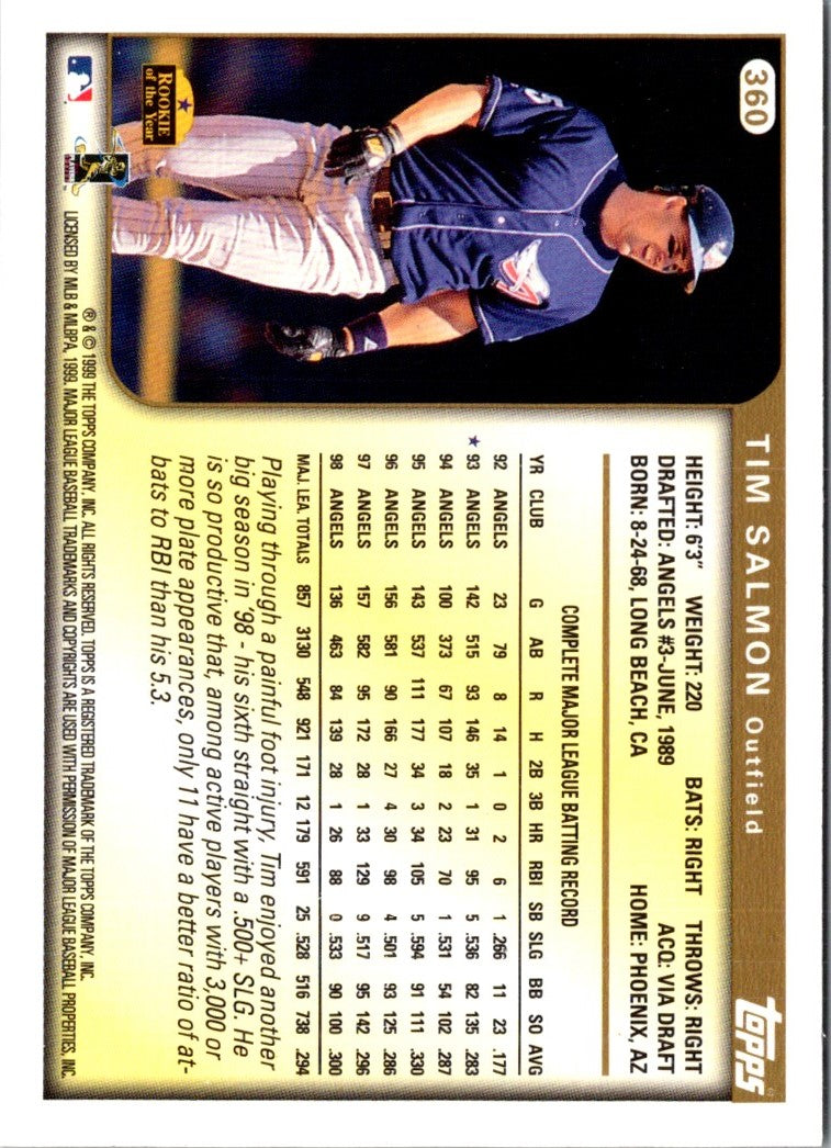 1999 Topps Tim Salmon