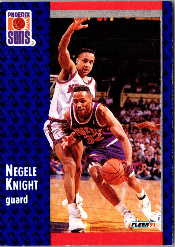 1991 Fleer Negele Knight #162 Rookie