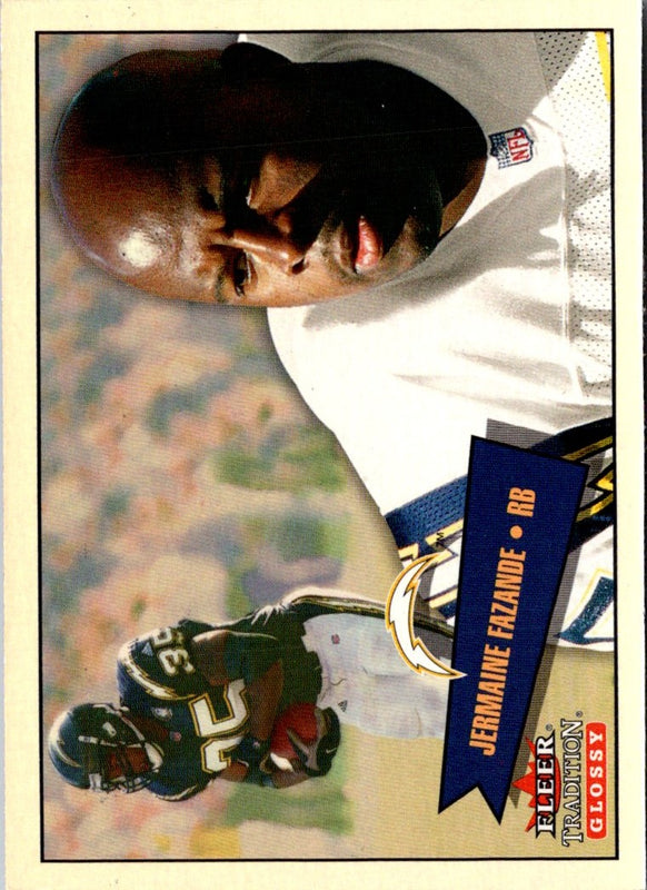 2001 Fleer Tradition Glossy Jermaine Fazande #302