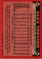1986 Topps Alex Trevino #444