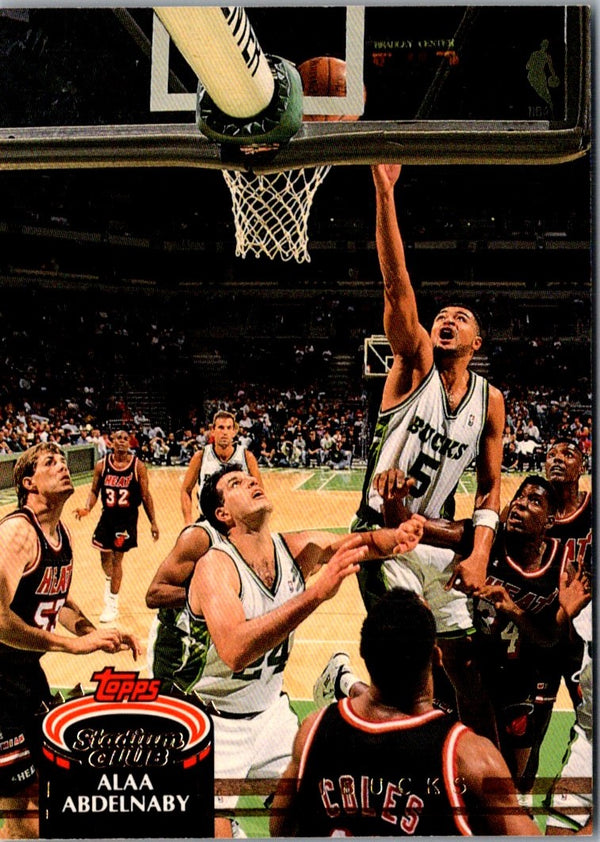 1992 Stadium Club Alaa Abdelnaby #365