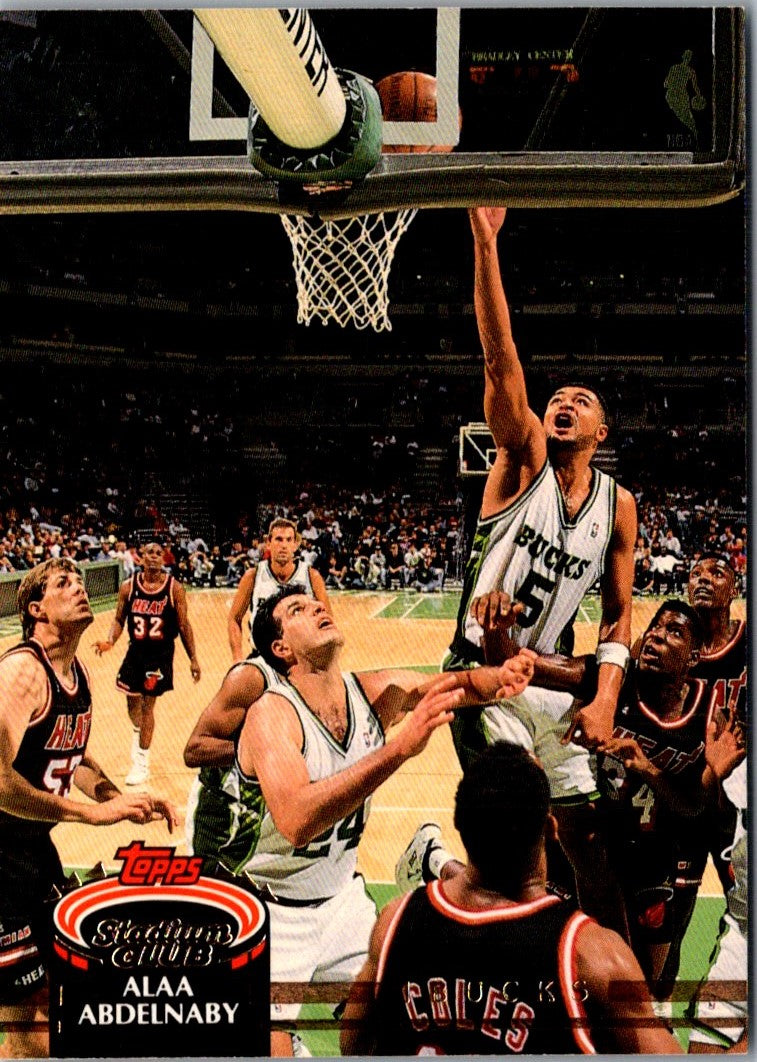 1992 Stadium Club Alaa Abdelnaby