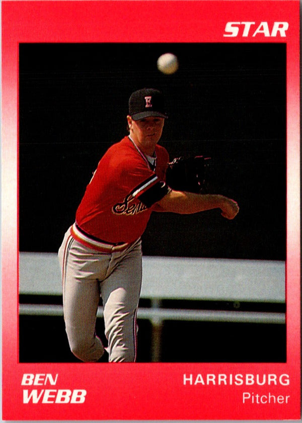 1990 Star Harrisburg Senators Ben Webb #20