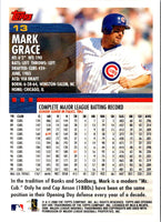 2000 Topps Opening Day Mark Grace #13