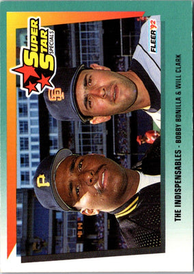 1992 Fleer Bobby Bonilla/Will Clark #699