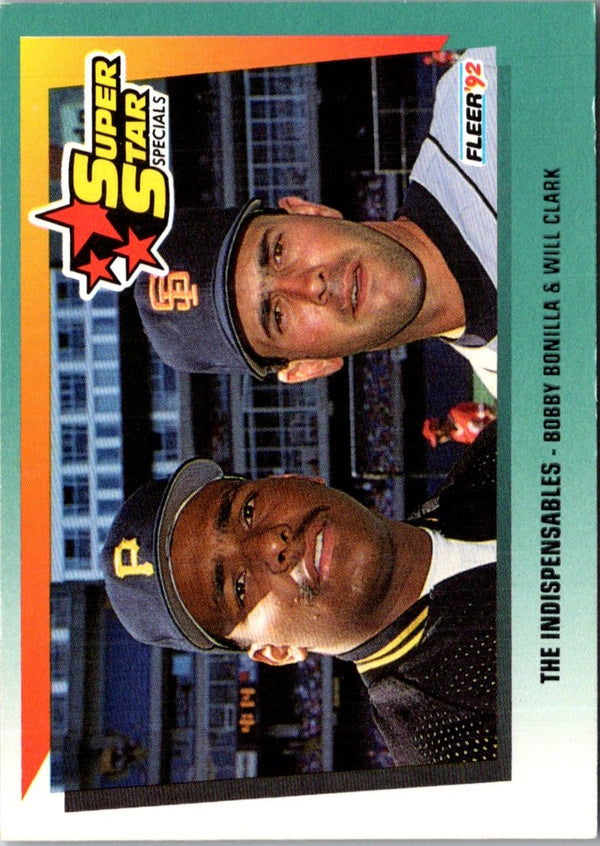 1992 Fleer Bobby Bonilla/Will Clark #699