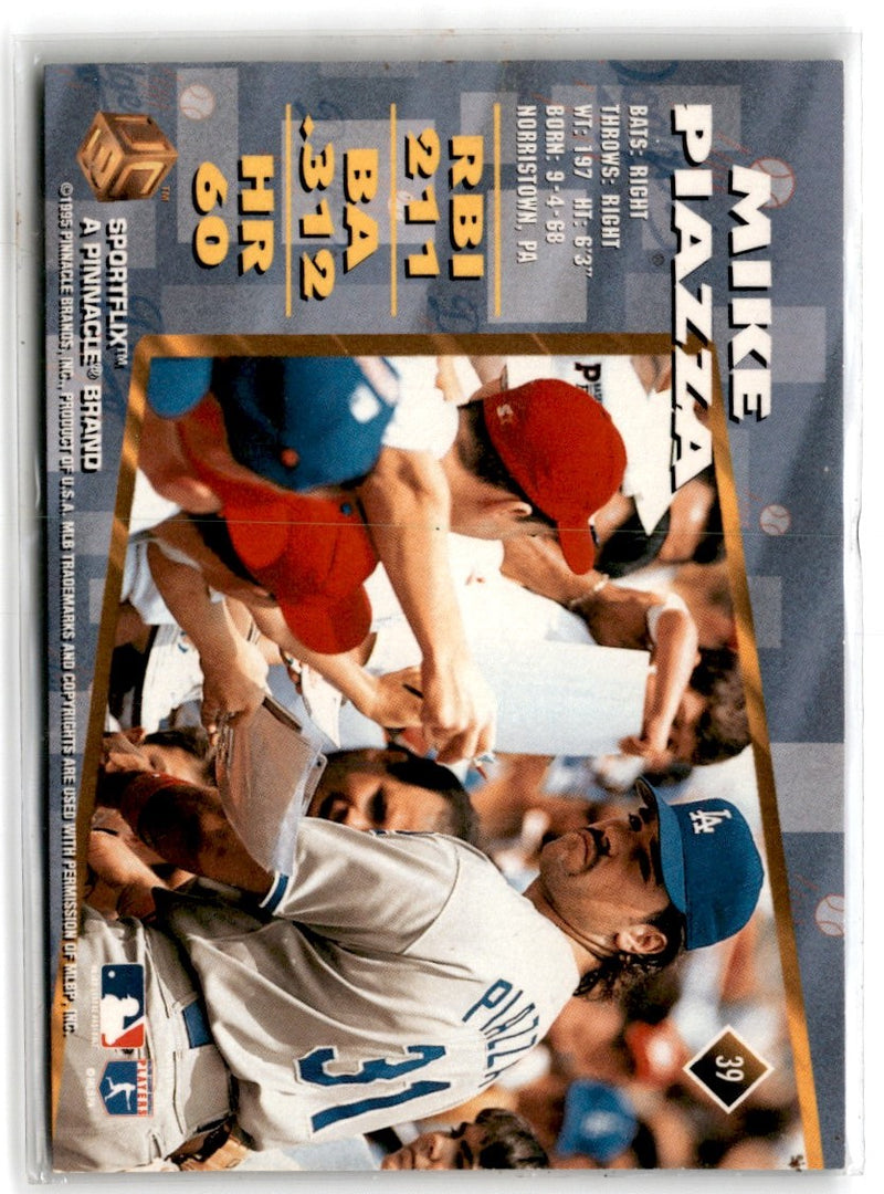 1996 Pinnacle Starburst Mike Piazza