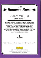 2021 Donruss Optic Carolina Blue & White Joey Votto #23