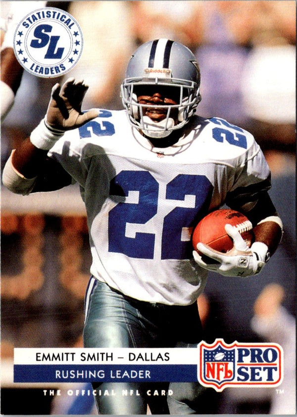 1992 Pro Set Emmitt Smith #7