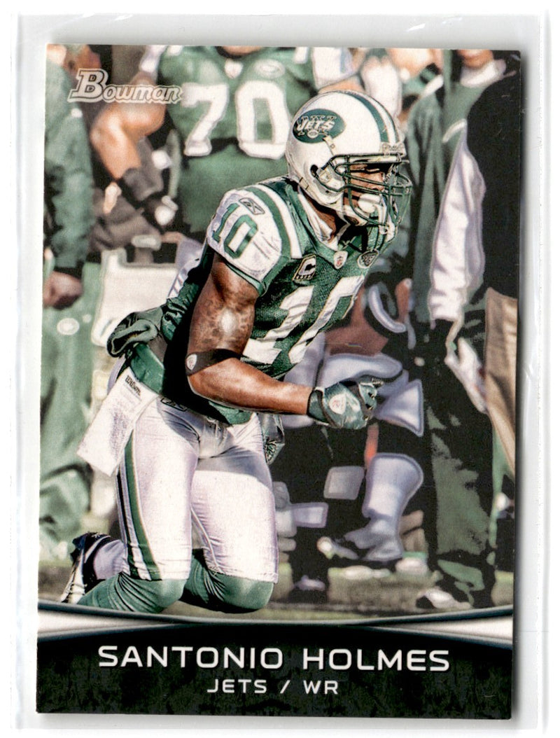 2012 Bowman Santonio Holmes