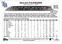 2022 Topps Update Isaac Paredes #US123
