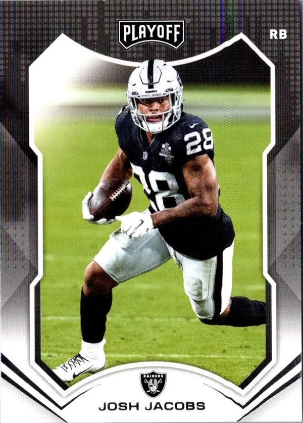 2021 Panini Playoff Josh Jacobs #91