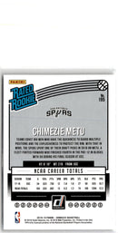2018 Donruss Chimezie Metu