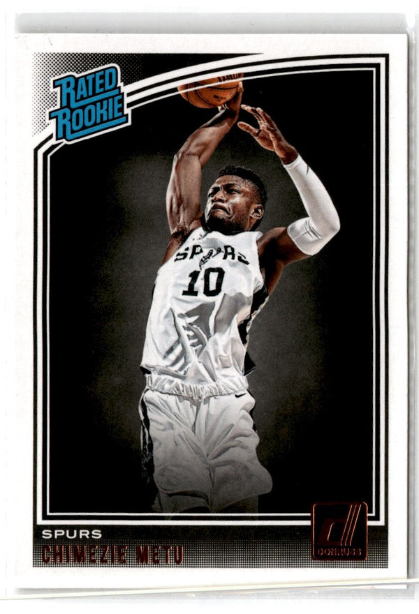 2018 Donruss Chimezie Metu #195 Rookie