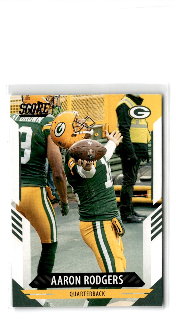 2021 Panini Prizm Aaron Rodgers #138