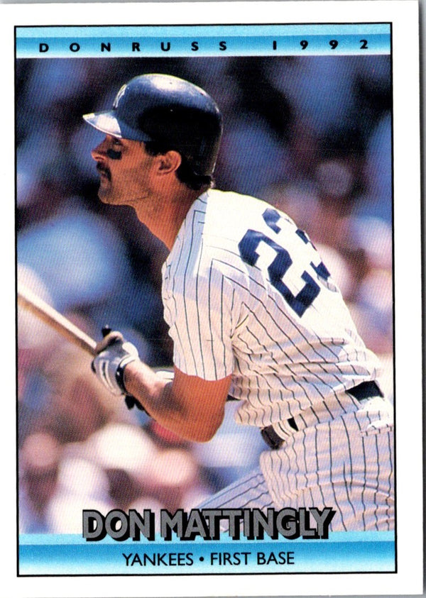 1992 Donruss Don Mattingly #596