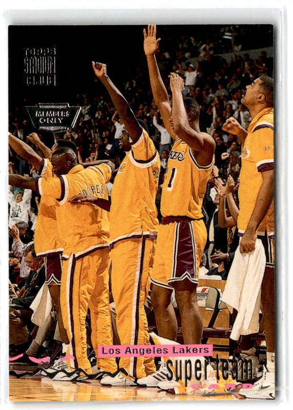 1993 Stadium Club Super Teams Members Only Los Angeles Lakers #13